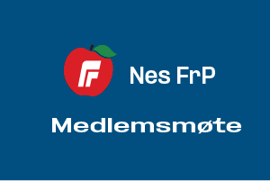 Medlemsmøte 12.03.2026 - Nes FrP